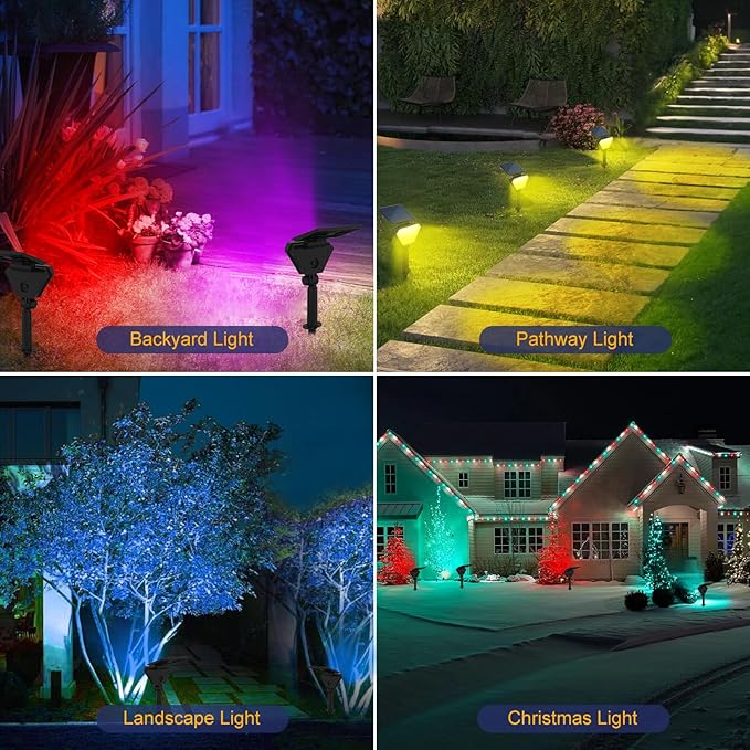 T-SUN Solar Lights Outdoor Waterproof IP65 - Image 4
