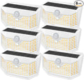 HMCITY 120 LED Solar Lights Outdoor by LightingUpYourLife