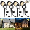 Landscape Spot Lights Outdoor, Dusk to Dawn Outdoor Lighting by TSUNESLUX