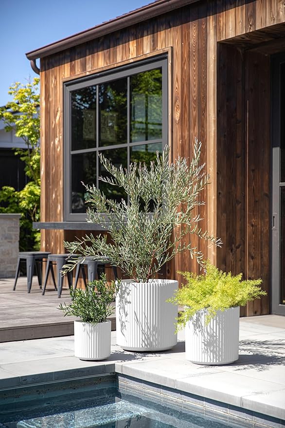 Veradek Demi Series Set of 3 Round Planters - Image 3