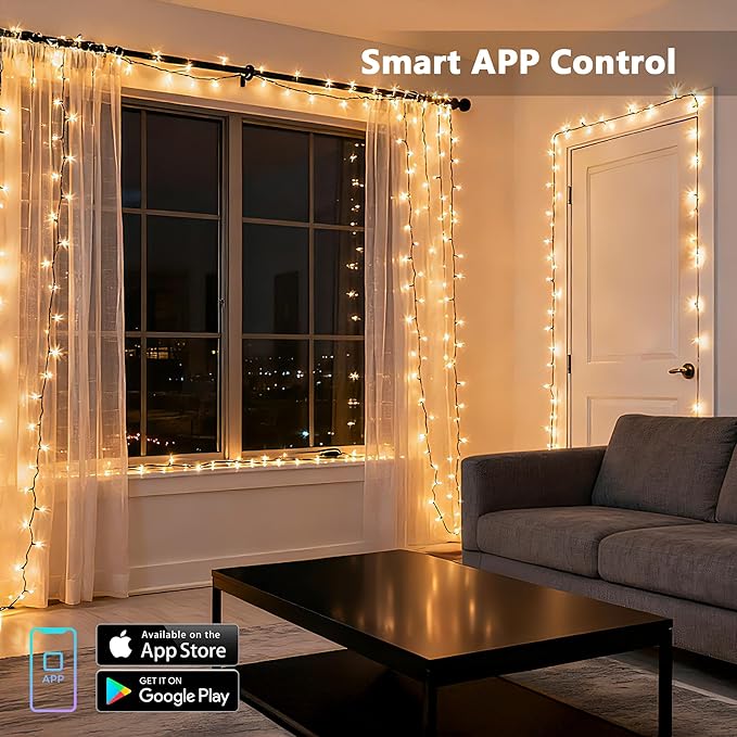 Brizled Smart String Lights, 65.61ft 200 LED Christmas Lights - Image 3
