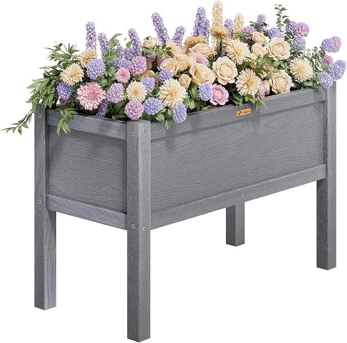 TT Nature HDPE Raised Garden Bed by TTNature