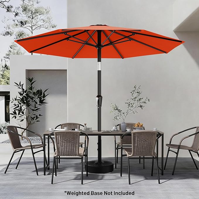 AreShark 9 FT Patio Umbrella for Outdoor, Outdoor Umbrella - Image 6