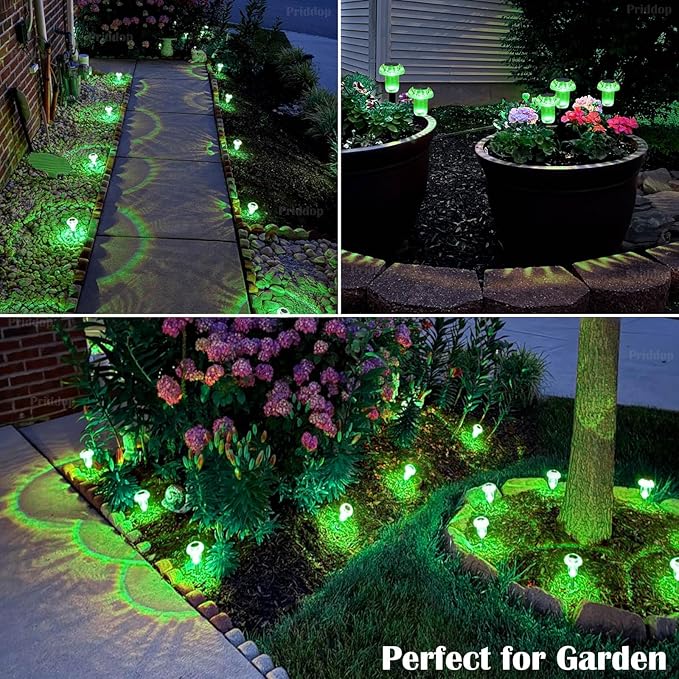 St Patricks Day Decorations Solar Lights Outdoor Pathway Waterproof 8 Pack - Image 5