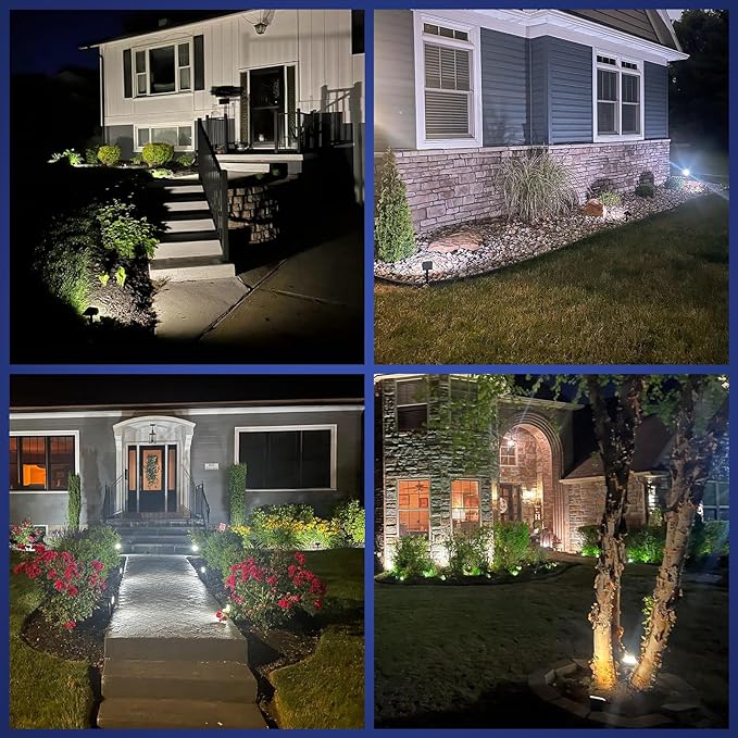 NYMPHY Solar Lights Outdoor Waterproof IP68, 56 LED 3 Lighting Modes Solar - Image 6