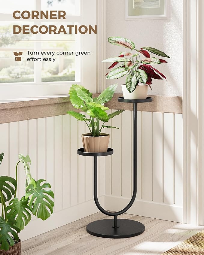 Bamworld Outdoor Plant Stand Metal Plant Stand Indoor Corner Plant Stands 2 - Image 6