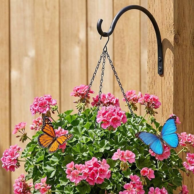 Qiang Ni Hanging Plant Bracket Hooks: 5.5 Inch Wall Plant Hook Planters and - Image 2