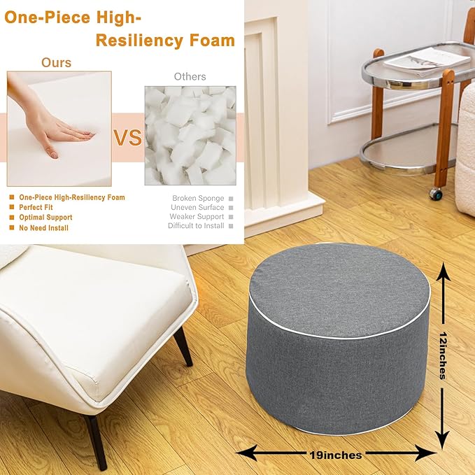 Outdoor Ottoman Outdoor Ottomans - Image 2