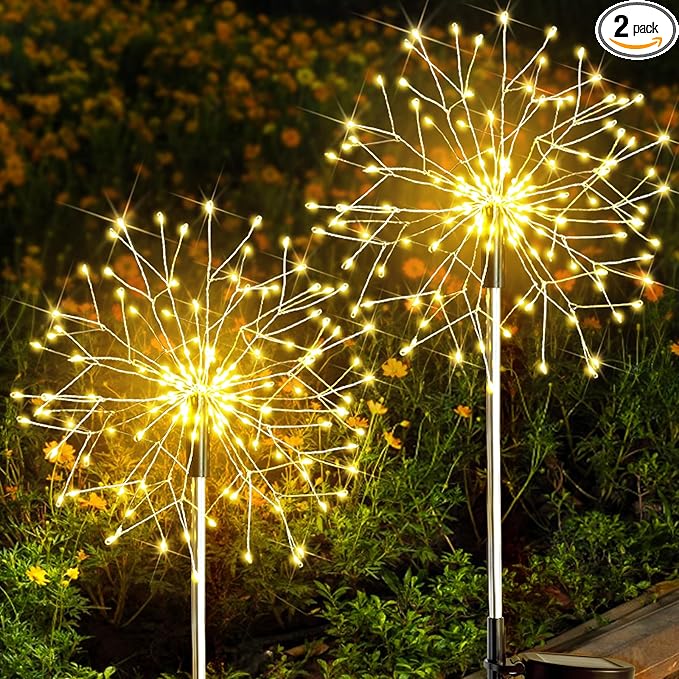 suddus Solar Garden Lights Outdoor Waterproof Decorative, Solar Fairy Lights by SUDDUS