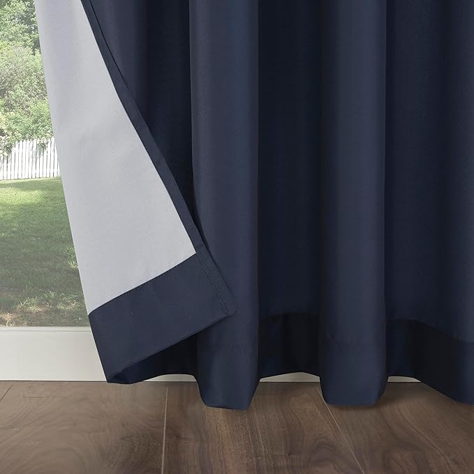 Sun Zero Marina Indoor/Outdoor UV Protectant Energy Efficient Grommet Curtain - Image 4