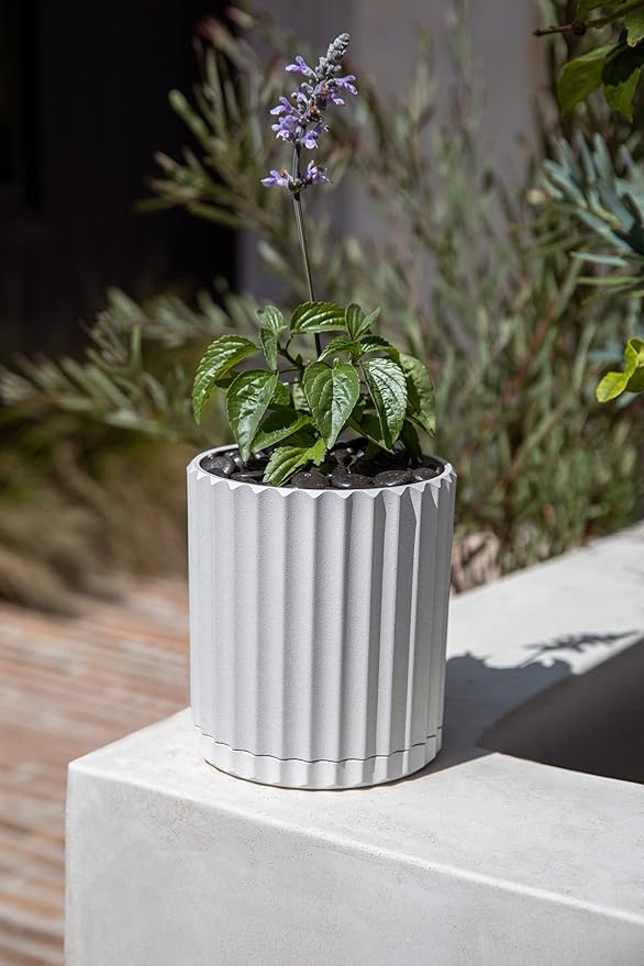 Veradek Demi Series Demi 6" Planter w/Tray - Image 4