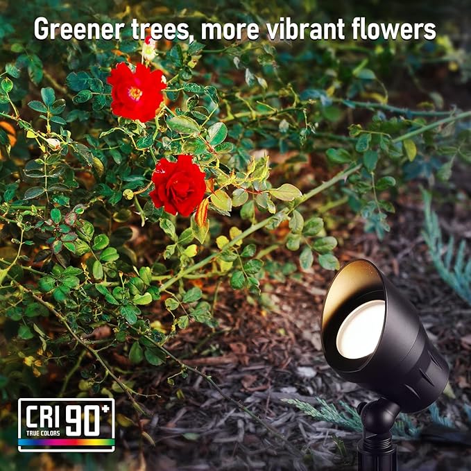 LEONLITE Low Voltage LED Landscape Spotlight, 5W 12V Pathway Lights Outdoor - Image 5