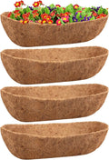 Legigo 4 Pack 24 Inch Natural Trough Coco Liner by Legigo
