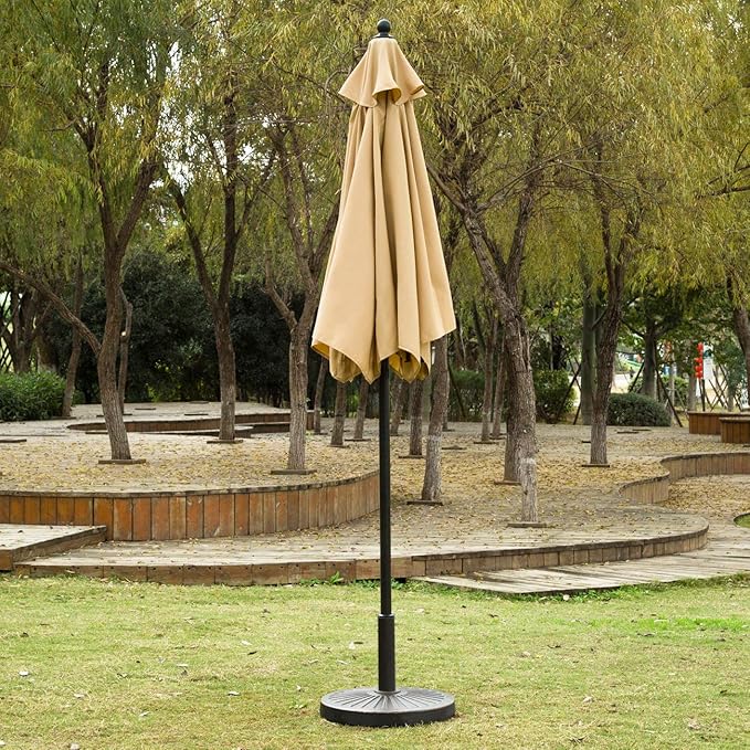 Sunnyglade 7.5' Patio Umbrella Outdoor Table Market Umbrella - Image 4
