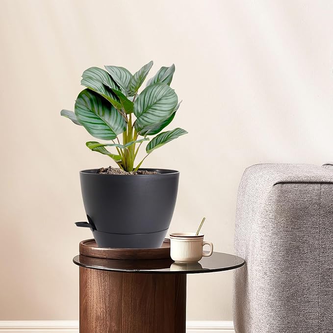 12/10/9 inch Large Self Watering Pots, Plant Pots - Image 6