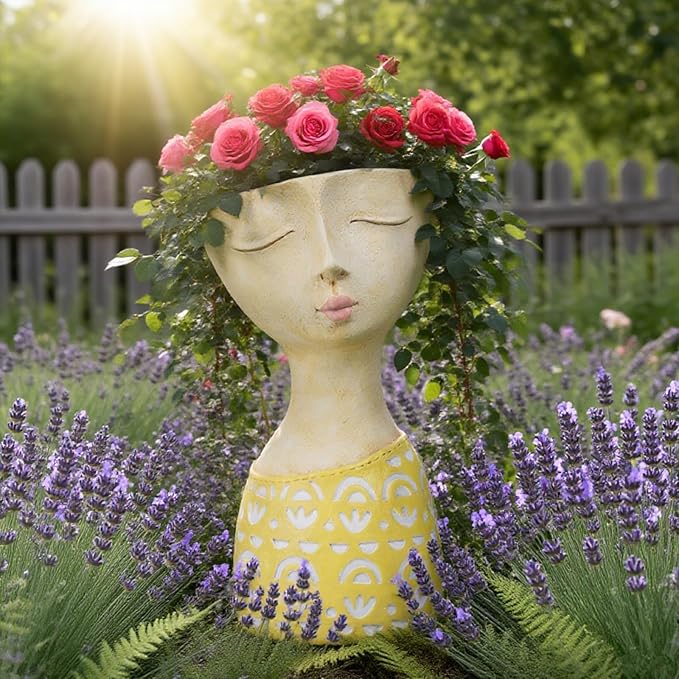 DiliComing Face Planter-Pots for Indoor Plants - Image 6