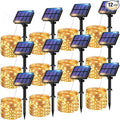 12 Pack Solar String Lights Outdoor, Total 960LED 396FT Solar Fairy Twinkle by btfarmdecorativelighting