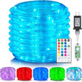 ANJAYLIA 99FT 300 LED Color Changing Rope Lights, 18 Colors Outdoor String by ANJAYLIA