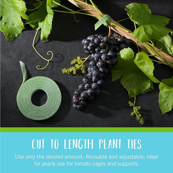 Velcro Brand Adjustable Plant Ties | 75 ft x 1/2 in Green Garden Tape | Reusable - Image 6