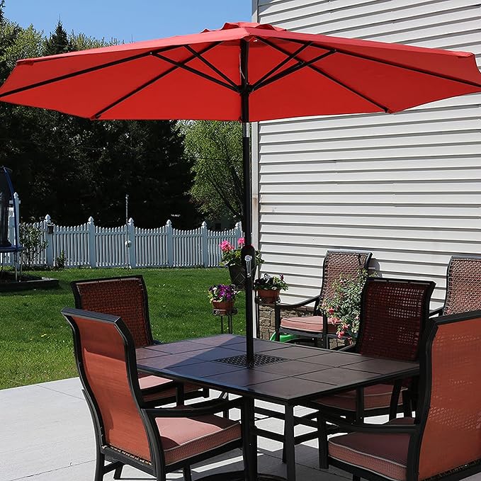 Sunnydaze Outdoor Patio Umbrella - Image 5