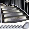 VOLISUN Solar Stair Lights 8 Pack, Solar Step Lights Waterproof IP67, Outdoor by VOLISUN