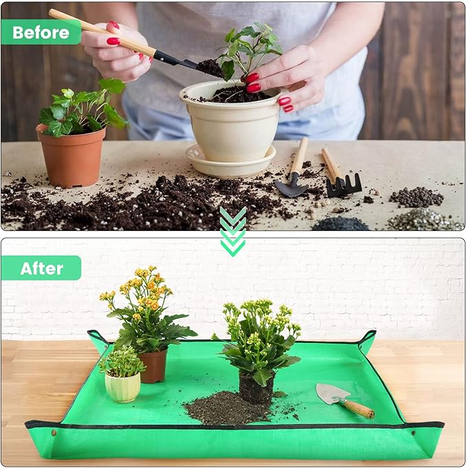 39.5" X 31.5" Large Repotting Mat - Image 3