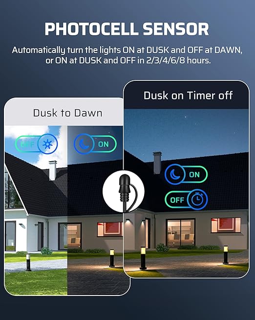 DEWENWILS 300W DC Low Voltage Landscape Transformer - Image 4
