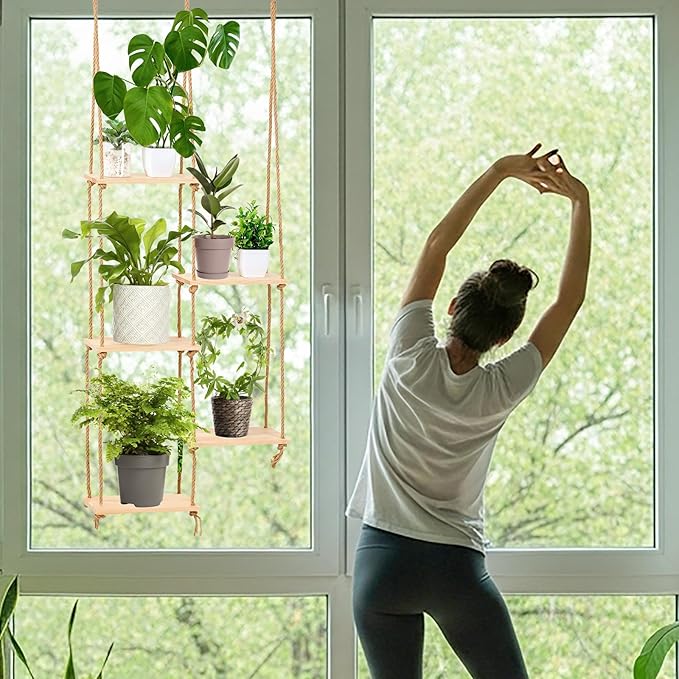 Novabright Window Hanging Plant Shelf - Image 5