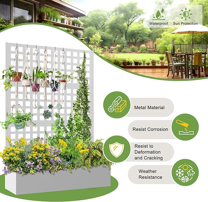 FENCY Metal Raised Garden Bed - Image 7
