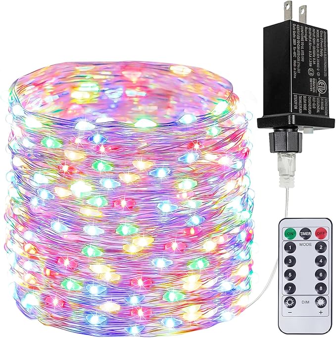 66Ft 200 LED Fairy Lights Plug in by BHCLIGHT