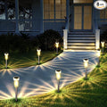 Mancra Solar Lights Outdoor Waterproof, 8 Pack Stainless Steel Tungsten Bulb by Mancra