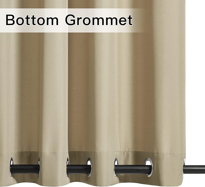 NICETOWN Canvas Outdoor Curtains - Image 4