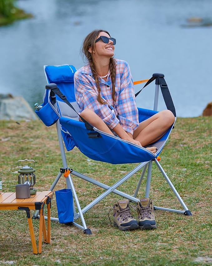 KingCamp Hammock Camping Chair, Swinging Portable Folding Camp Chairs - Image 2