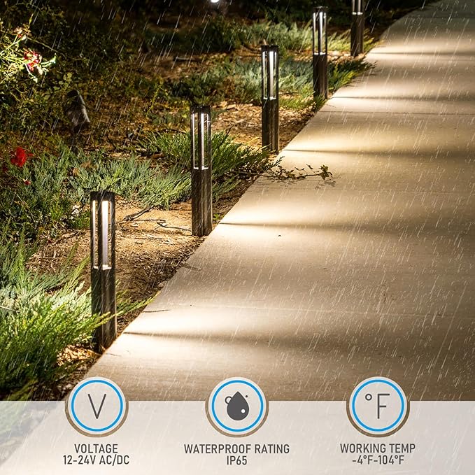 LEONLITE 5CCT Low Voltage Path Lights, Update 1800K2700K3000K4000K5000K - Image 4