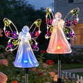 Angel Solar Lights for Cemetery Memorial Gift Grave Decorations Solar Angel by ELFENGARDEN