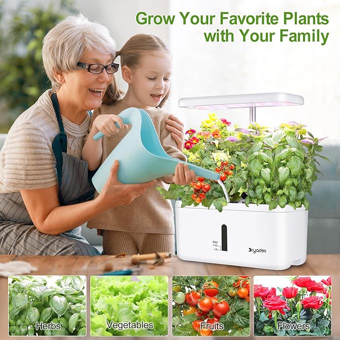 Indoor Garden System 19 Watt LED Growing Light Upgrade 2 Self-Watering - Image 5