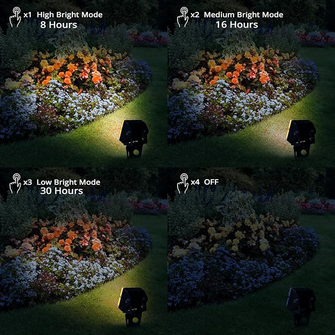 Solar Spotlights Outdoor Waterproof IP65 Landscape Spot Lights - Image 4