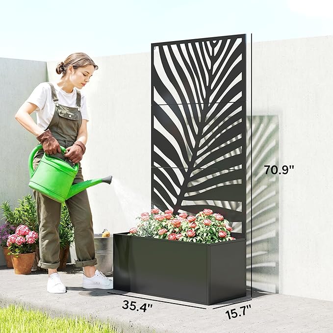 Outsunny Metal Planter Box - Image 7