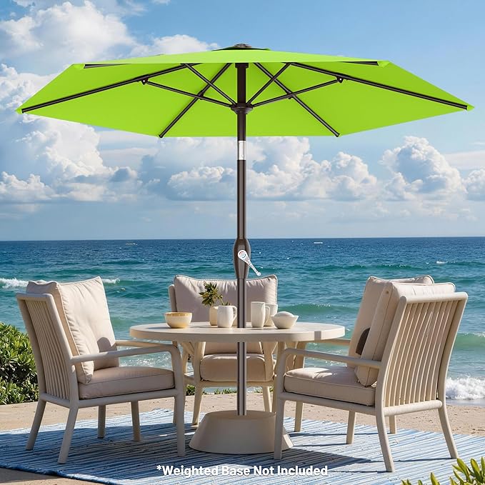 AreShark 7.5FT Patio Umbrella Table Market Umbrella - Image 4
