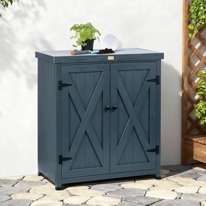 HABAU Outdoor Storage Cabinets Weatherproof - Image 2