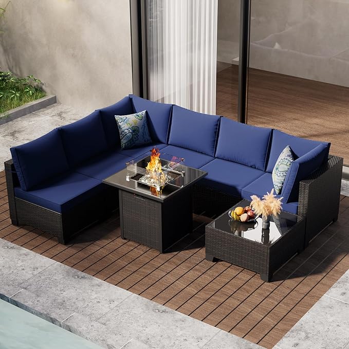 8-Piece Patio Furniture Set - Image 9