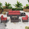 ALAULM 7 Pieces Patio Furniture Set by ALAULM