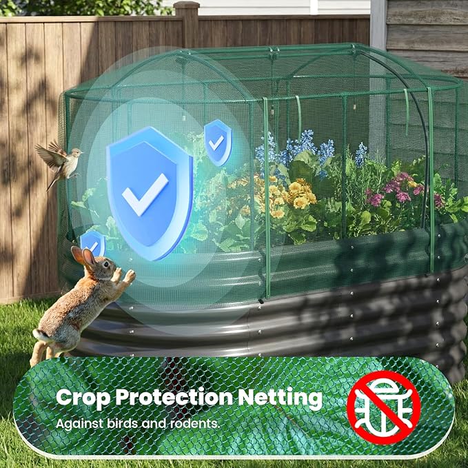 Quictent Galvanized Raised Garden Bed Kit - Image 2