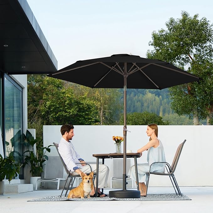 JEAREY 7.5FT Patio Umbrella Market Table Umbrella - Image 6