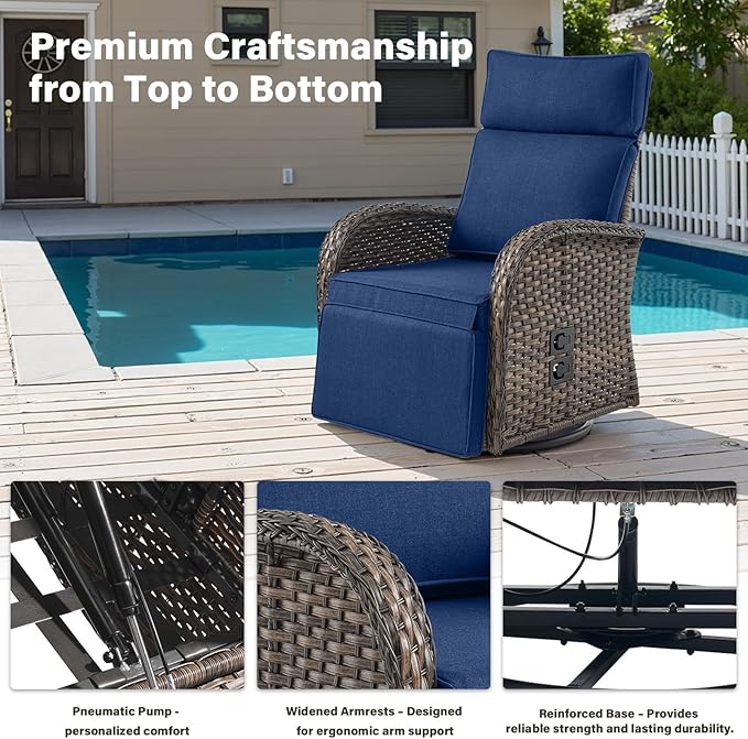 Belord 7 Piece Patio Furniture Set - Image 6