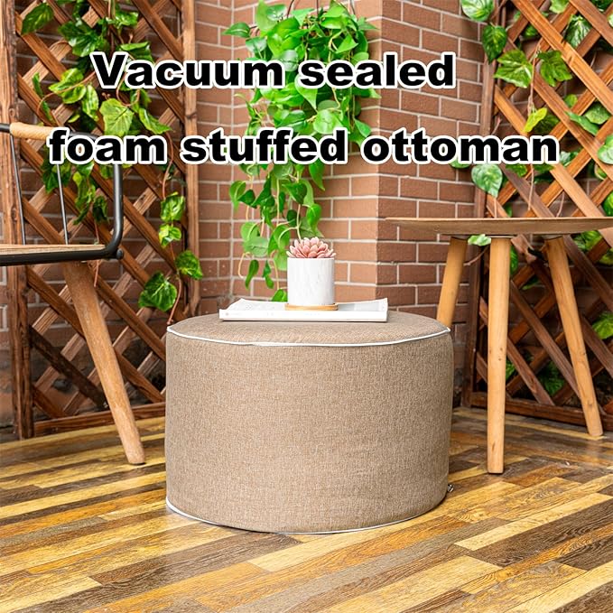 Outdoor Ottoman Outdoor Ottomans - Image 4