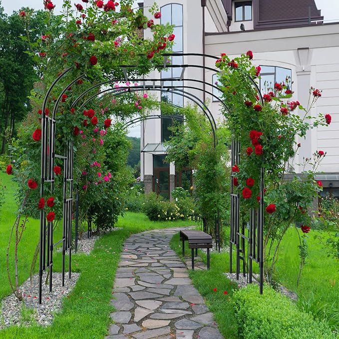 DoCred Large Tall Garden Arch Trellis - Image 2