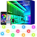 100FT Permanent Outdoor Lights Waterproof Smart LED RGB Light by Unknown