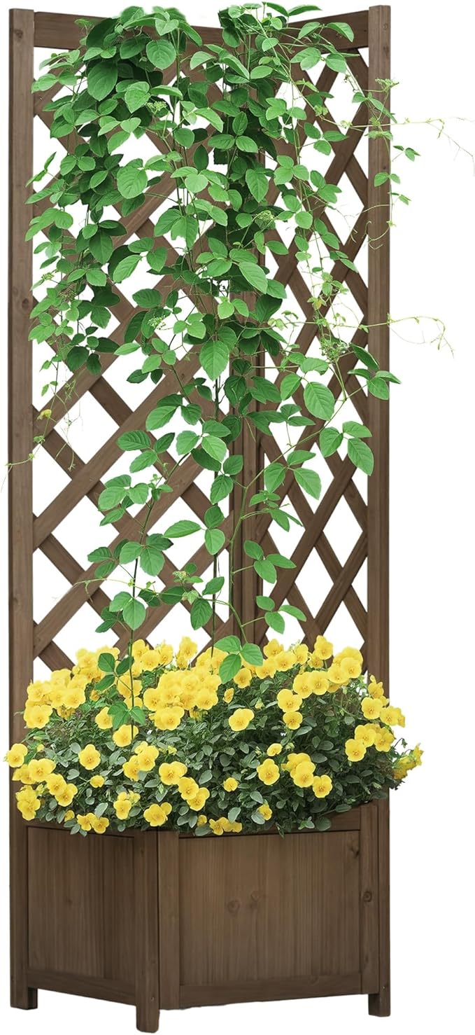 Outsunny Wooden Raised Garden Bed by Outsunny