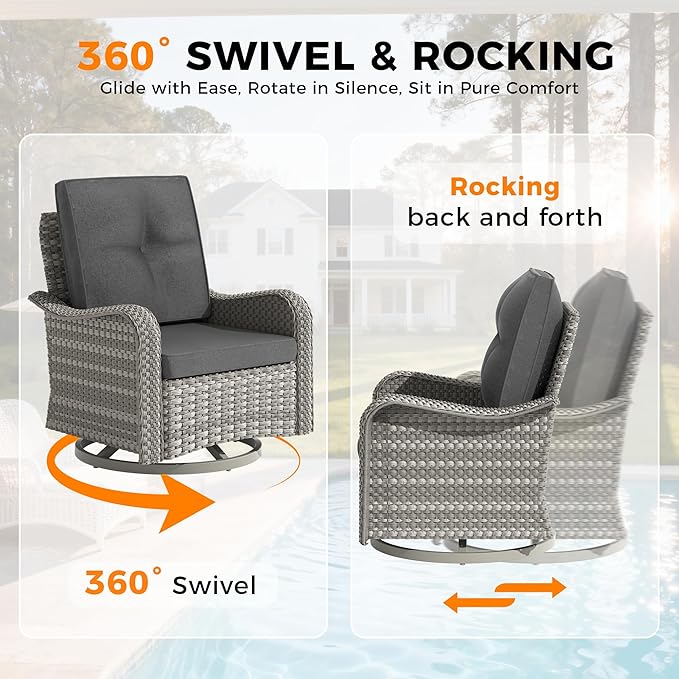 10-Seat Modern Patio Furniture Set - Image 5